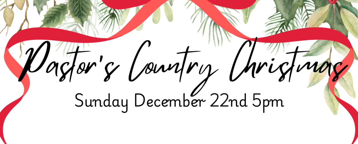 Pastor’s Country Christmas